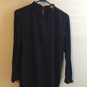 Navy blue shift dress form H&M